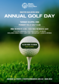 2026 MBANSW Golf Day Invitation