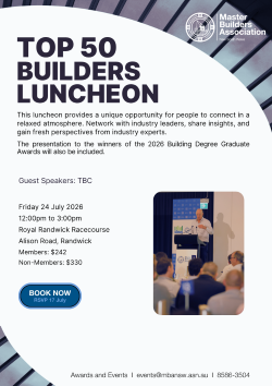 Top 50 Luncheon Invitation